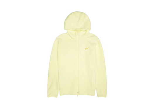 Nike x NOCTA NRG Tech Fleece Full Zip Hoodie Citron Tint/Vivid Sulfur (10224388702535)