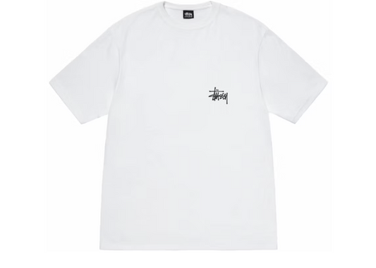Stussy Basic T-Shirt White (9865146597703)